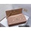 Lady Dior Top Handle Clutch Bag in Cannage Calfskin Nude