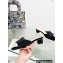 Dior Idylle Heel 3.5cm Slides in Grosgrain and Black Cotton Embroidered with Strass 2023