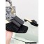 Dior Idylle Heel 3.5cm Slides in Grosgrain and Black Cotton Embroidered with Strass 2023