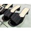 Dior Idylle Heel 3.5cm Slides in Grosgrain and Patent Calfskin Black 2023