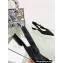 Dior J'Adior Slingback Ballerina Flats in Black Cotton Embroidered with Strass 2023