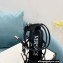 Versace Heel 11cm Buckle Straps Sandals Satin Black 2022