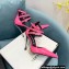 Versace Heel 11cm Buckle Straps Pin-Point Pumps Brushed Pink 2022