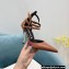 Versace Heel 11cm Buckle Straps Pin-Point Pumps Brushed Brown 2022