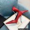 Versace Heel 11cm Pin-Point Pumps Brushed Red 2022