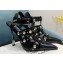 Versace Heel 11cm Stud-embellished Pumps Brushed Black 2022