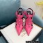 Versace Heel 11cm Stud-embellished Pumps Brushed Pink 2022
