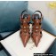 Versace Heel 11cm Stud-embellished Pumps Brushed Brown 2022