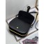 Dior Bobby Frame Bag in Box Calfskin Black