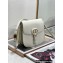 Dior Bobby Frame Bag in Box Calfskin White