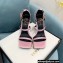 Fendi x Versace Heel 10.5cm Fendace embellished Sandals Satin Pink 2022