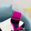 Fendi x Versace Heel 10.5cm Fendace embellished Sandals Satin Fuchsia 2022