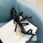 Fendi x Versace Heel 10.5cm Fendace Sandals Calfskin Black 2022