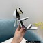 Fendi x Versace Heel 10.5cm Fendace Sandals Calfskin White 2022