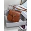 Dior Bobby Frame Bag in Box Calfskin Brown