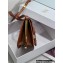 Dior Bobby Frame Bag in Box Calfskin Brown