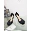 Dior Idylle Heeled Sandals in Grosgrain and Patent Calfskin Black 2023