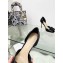 Dior Idylle Heeled Sandals in Grosgrain and Patent Calfskin Black 2023