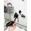 Dior Idylle Heeled Sandals in White Resin Pearls and Patent Calfskin Black 2023