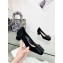Dior Idylle Heel 3.5cm Ballet Pumps in Grosgrain and Suede Black 2023