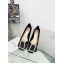 Dior Idylle Heeled Sandals in White Resin Pearls and Suede Black 2023