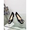 Dior Idylle Heeled Sandals in White Resin Pearls and Suede Black 2023