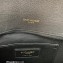 Saint Laurent college large chain bag in quilted leather 600278/487212 Black/Gold