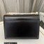 Saint Laurent sunset medium chain bag in smooth leather 442906 Black/Gold