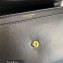 Saint Laurent sunset medium chain bag in smooth leather 442906 Black/Gold