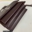 Saint Laurent sunset medium chain bag in smooth leather 442906 Burgundy/Silver