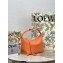 Loewe Small Cubi bag in nappa calfskin Orange 2023