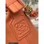Loewe Small Cubi bag in nappa calfskin Orange 2023