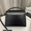 Saint Laurent cassandra mini top handle bag in smooth leather 623930 Black