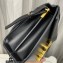Saint Laurent cassandra mini top handle bag in smooth leather 623930 Black