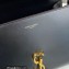 Saint Laurent cassandra mini top handle bag in smooth leather 623930 Black