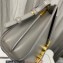 Saint Laurent cassandra mini top handle bag in smooth leather 623930 Gray