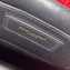 Saint Laurent cassandra mini top handle bag in crocodile-embossed shiny leather 623930 Red