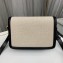 Saint Laurent solferino medium satchel bag in canvas and smooth leather 634305 Black