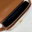 Saint Laurent solferino small satchel bag in canvas and smooth leather 634306 Brown