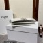 Celine Trapeze Triomphe Bag In Shiny Calfskin White 2023
