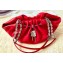 Givenchy Mini Kenny Neo bag in leather Red 2023