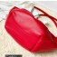 Givenchy Mini Kenny Neo bag in leather Red 2023