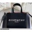 Givenchy Mini G Tote shopping bag in canvas Black 2023