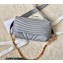 Givenchy Small 4G Soft Crossbody bag in quilted leather Gray 2023