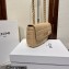 Celine Chain Shoulder Bag Matelasse Monochrome Celine In Quilted Goatskin Beige 2023