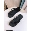 Versace Greca rubber Flat Thong Sandals Black 2023