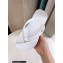 Versace Greca rubber Flat Thong Sandals White 2023