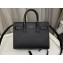 Saint Laurent Sac De Jour Nano Bag in grained leather 392035 Black