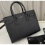 Saint Laurent Sac De Jour Baby Bag in grained leather 421863 Black