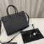 Saint Laurent Sac De Jour Baby Bag in grained leather 421863 Black